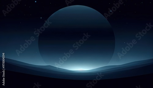 moon and stars