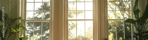 Window in the morning light.