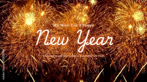 happy new year fireworks