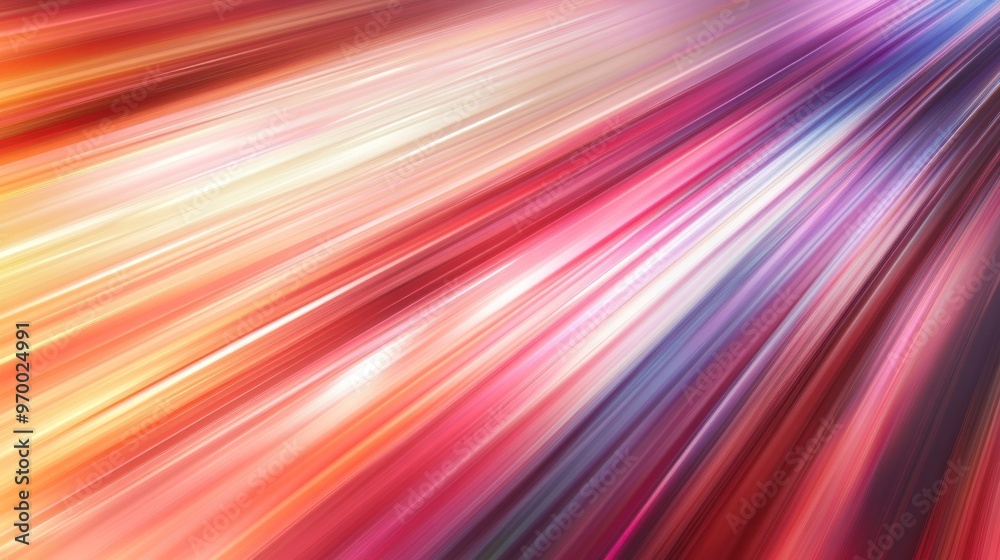 Abstract Colorful Light Streaks Abstract Colorful Light Streaks