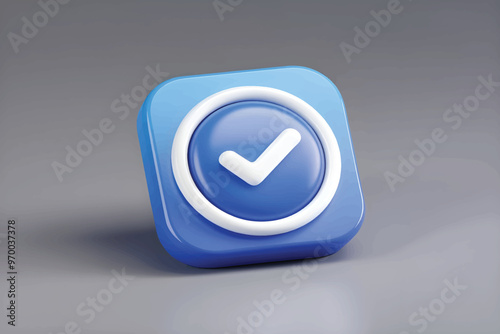 Wallpaper Mural Social Media Icons in 3d square shape. Torontodigital.ca