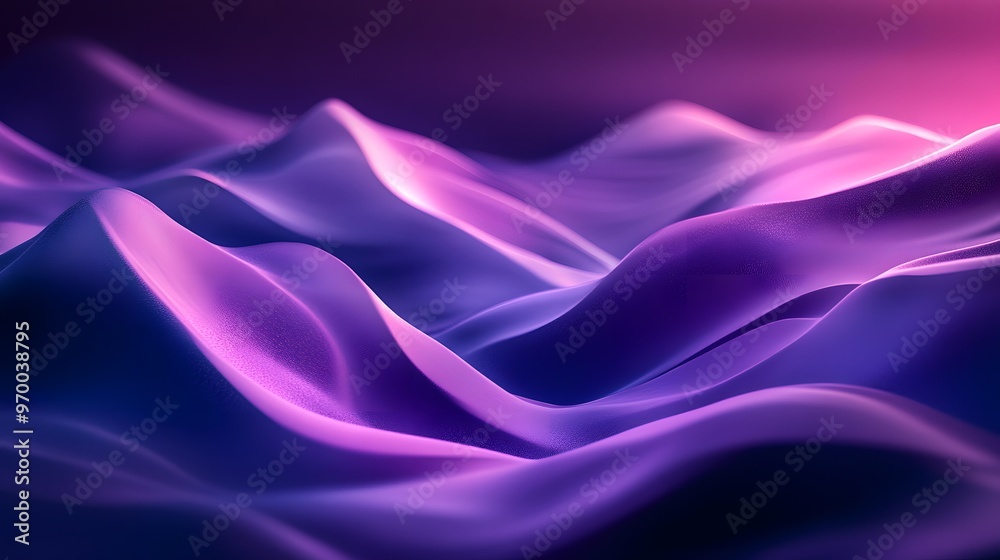 Abstract Purple and Pink Wavy Background. Abstract Purple and Pink Wavy Background.