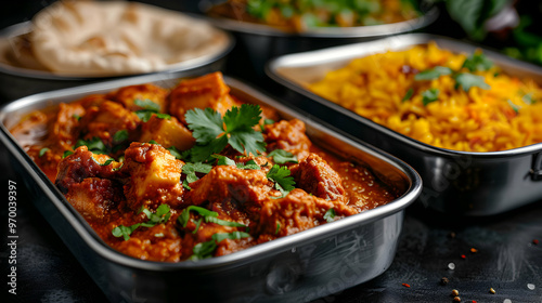 Traditional Indian Wedding Buffet Spread Rest