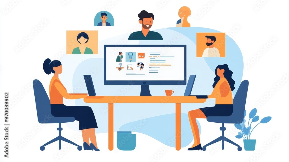 Virtual teamwork and learning: Connect remotely with video conferencing, online meetings, and remote work options for freelancers and HR professionals. Virtual teamwork and learning: Connect remotely with video conferencing, online meetings, and remote work options for freelancers and HR professionals.