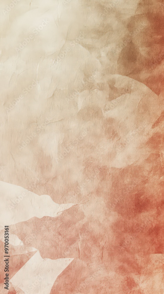 Fototapeta premium Subtle textured phone background with warm gradient and abstract pattern.