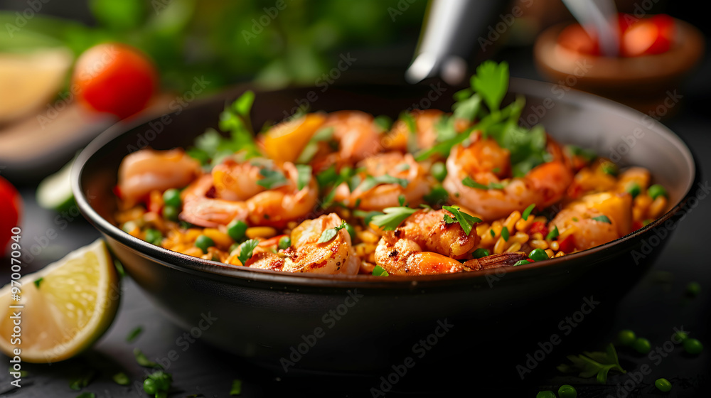 Traditional Spanish Paella Elegant Dining Room Traditional Spanish Paella Elegant Dining Room