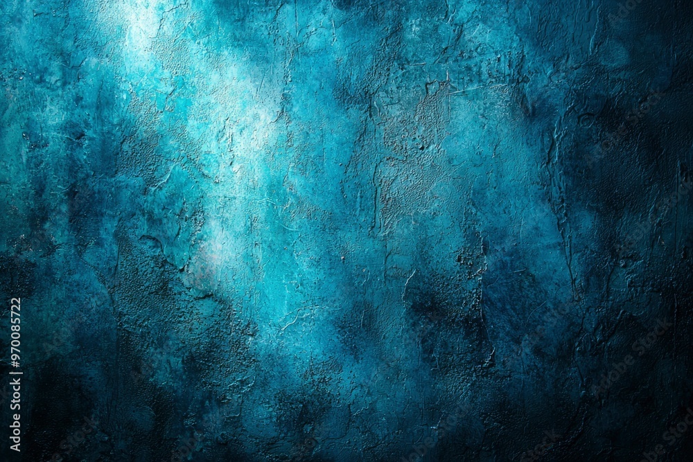 Abstract Blue and Dark Blue Textured Wall with Light Streaks Abstract Blue and Dark Blue Textured Wall with Light Streaks