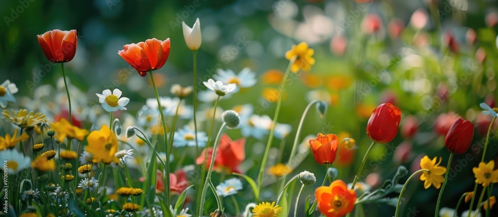 Great Spring Flowers In The Garden Great Spring Flowers In The Garden