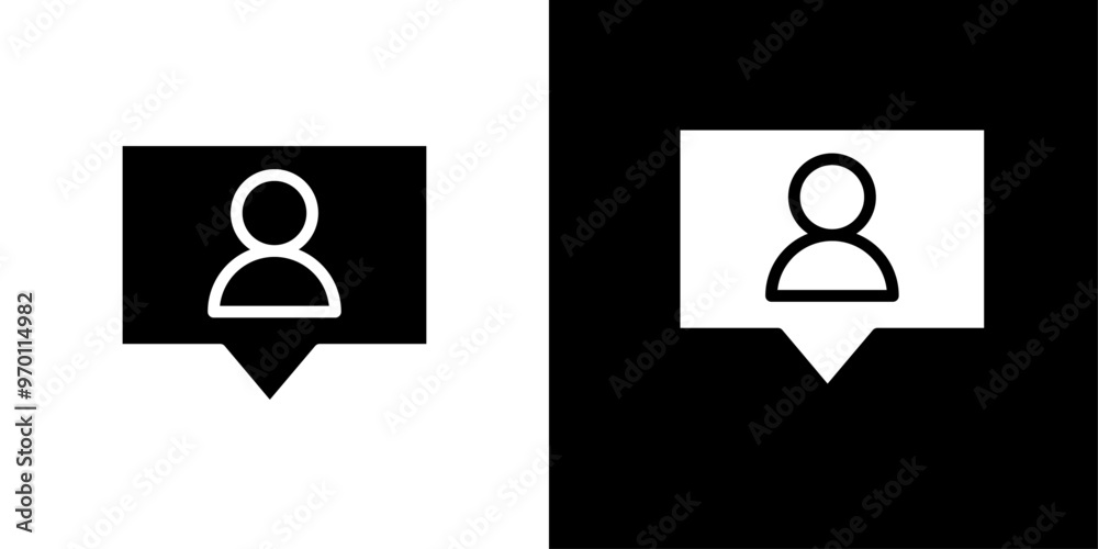 Follower icon Isolated flat vector in outline Follower icon Isolated flat vector in outline