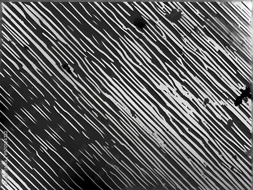A chaotic black and white grunge pattern with rough, scratched textures, giving a worn, vintage, distressed look A chaotic black and white grunge pattern with rough, scratched textures, giving a worn, vintage, distressed look