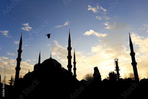 Moschee am Abend photo