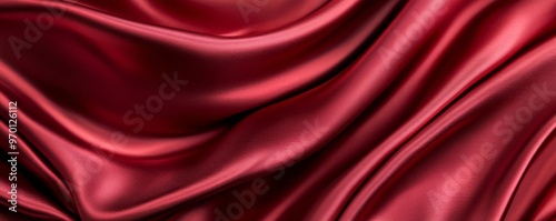 Abstract representation of tannins in wine, with deep red textures flowing like liquid silk, Wine Red Tannins, Abstract Art in Wine