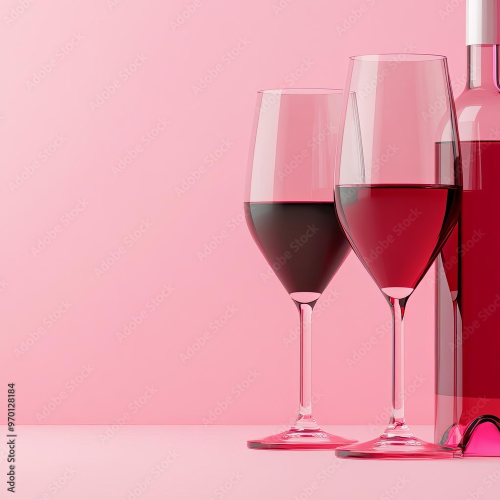 Red wine tannin levels comparison chart, scientific layout, 3D illustration Red wine tannin levels comparison chart, scientific layout, 3D illustration