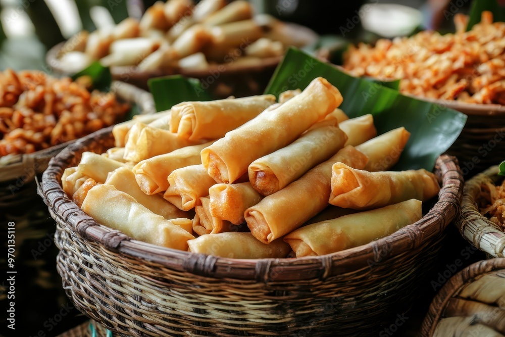 Lumpia On Java Rice Semarang s Lumpia a traditional snack from Central Java Indonesia ...
