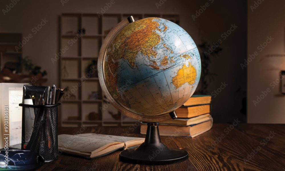 Rotating Globe Map Rotating Globe Map