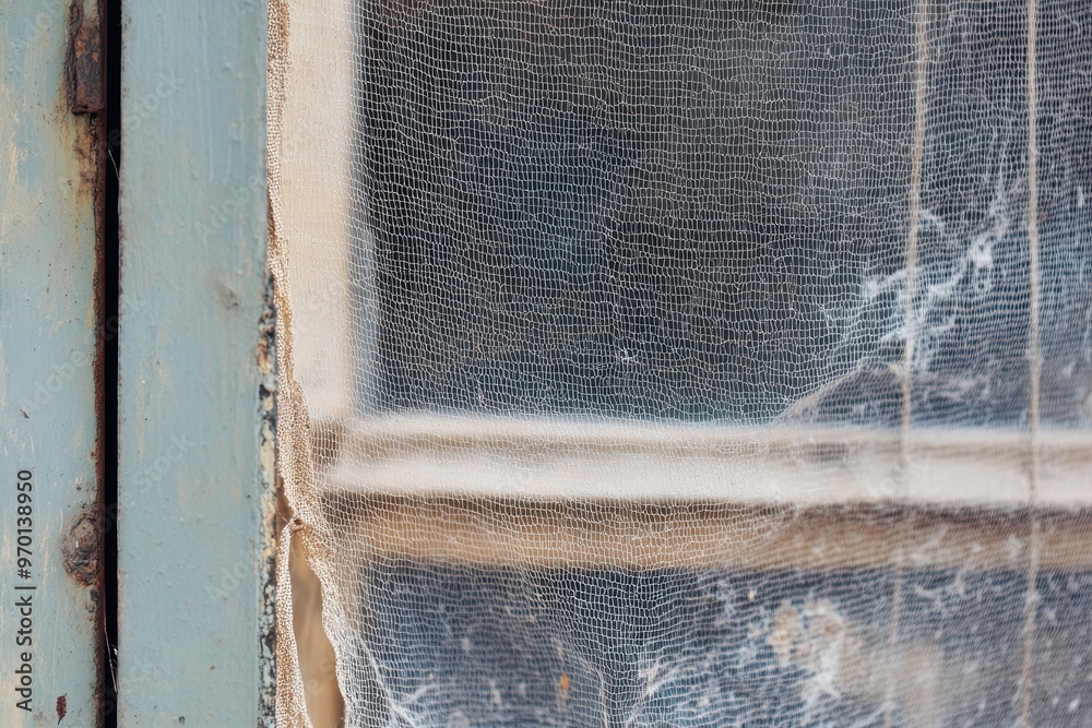 Specifics of the plastic window s mosquito mesh