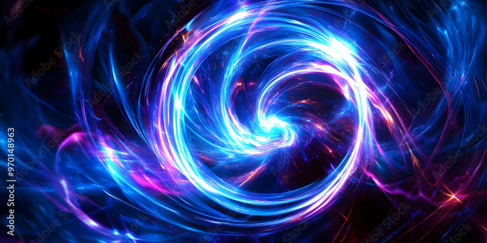 Obraz premium abstract colorful background with circles, ai generated.