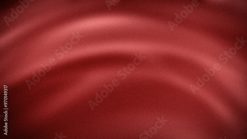 Smooth red gradient with soft curves and grainy texture. This abstract design is perfect for stylish backgrounds, banners, and modern artistic visuals