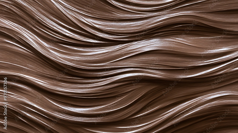 Abstract Brown Wavy Texture Background Abstract Brown Wavy Texture Background
