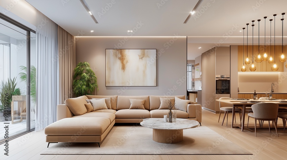 Fototapeta premium modern interior design of hotels