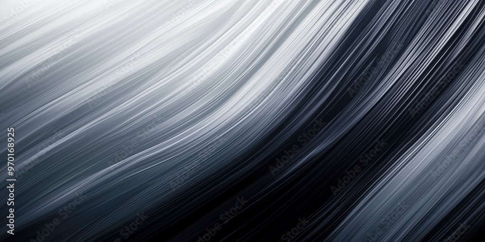 Abstract digital art print of monochrome flowing lines, suitable for modern art projects, wallpapers, or graphic design concepts. Abstract digital art print of monochrome flowing lines, suitable for modern art projects, wallpapers, or graphic design concepts.