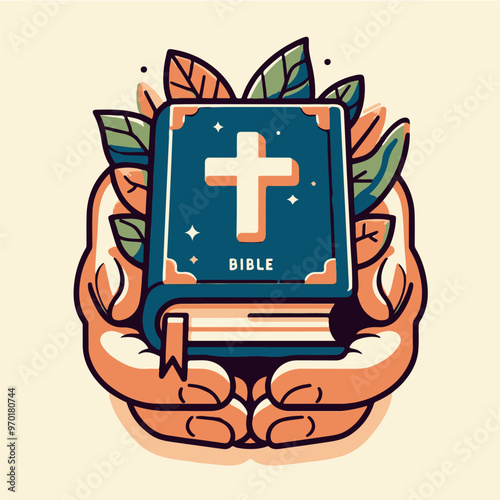 Holy Bible Illustration photo