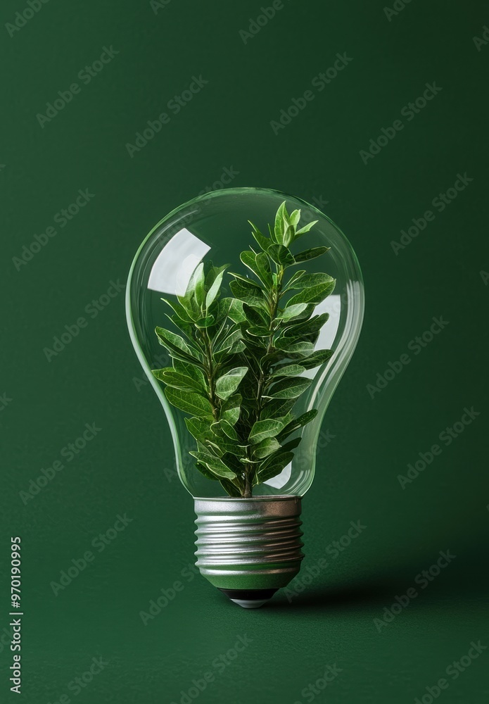green plant growing inside light bulb green plant growing inside light bulb