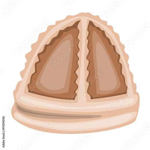 Knitted wool yarn hat