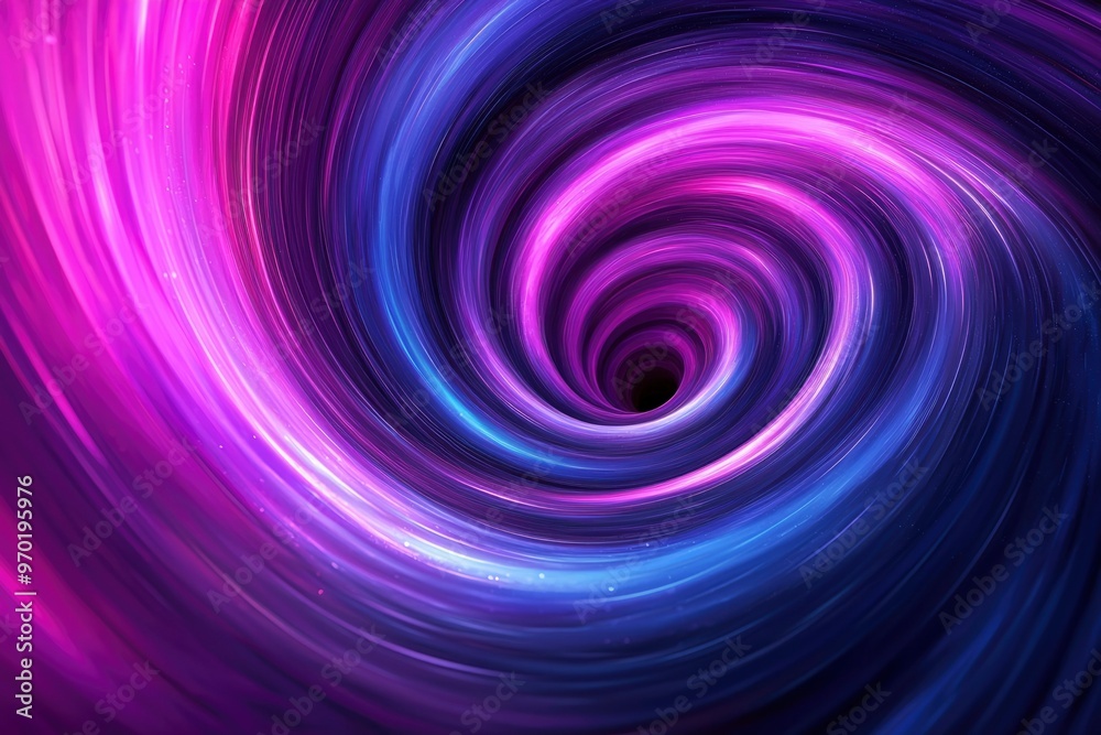 Abstract Swirling Pattern in Vibrant Purple and Blue Hues Abstract Swirling Pattern in Vibrant Purple and Blue Hues