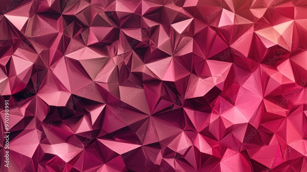 Low Polygonal Triangle Pattern Backdrop Low Polygonal Triangle Pattern Backdrop