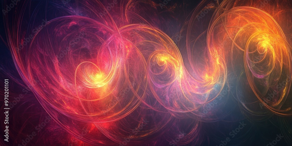 Abstract fractal background featuring a triple curl design This stunning digital imagery serves as a beautiful backdrop for wallpapers albums posters and creative graphic projects Abstract fractal background featuring a triple curl design This stunning digital imagery serves as a beautiful backdrop for wallpapers albums posters and creative graphic projects