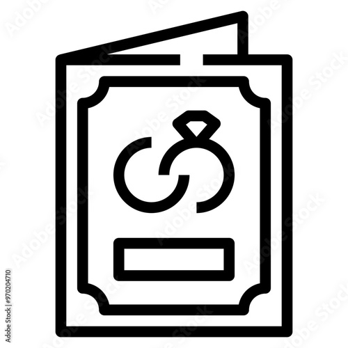 Wedding Invitation Icon