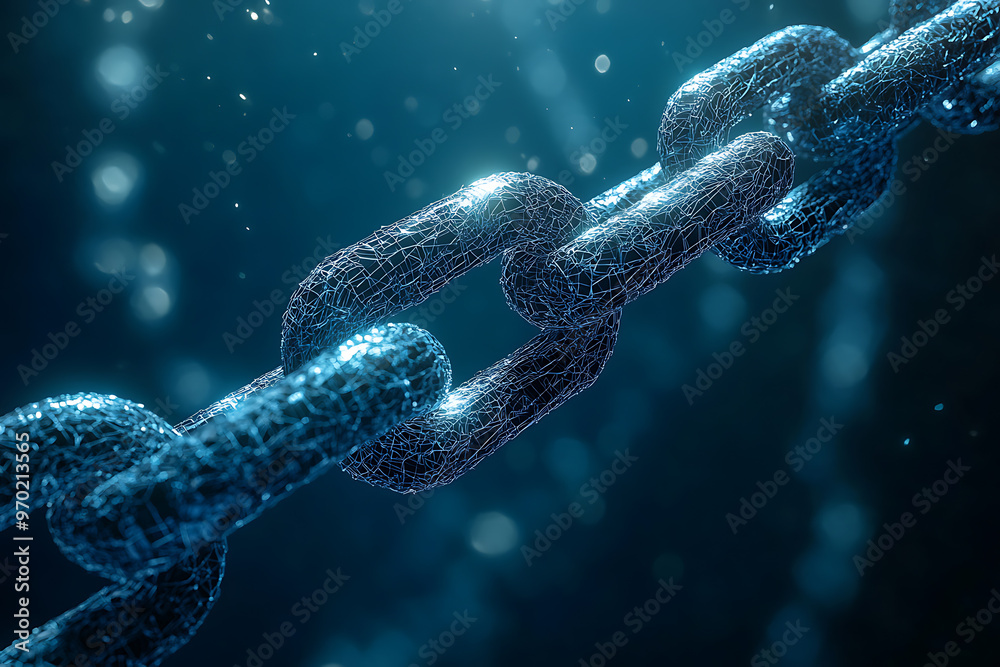 A close-up of a broken chain link, representing concepts of weakness, breaking free, or overcoming obstacles. The image can be used in metaphorical contexts. A close-up of a broken chain link, representing concepts of weakness, breaking free, or overcoming obstacles. The image can be used in metaphorical contexts.