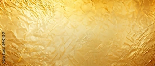 Abstract Gold Crumpled Texture