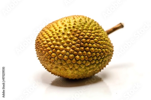 chempedak fruit white background photo