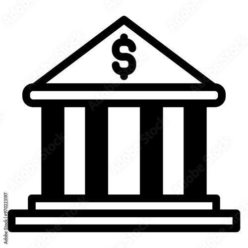 bank building icon 