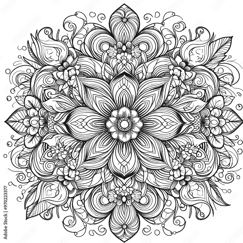 Mandala Coloring Page Mandala Coloring Page