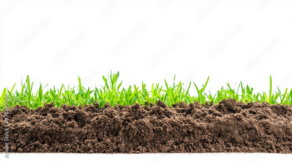 A long grassy field with dirt and grass A long grassy field with dirt and grass