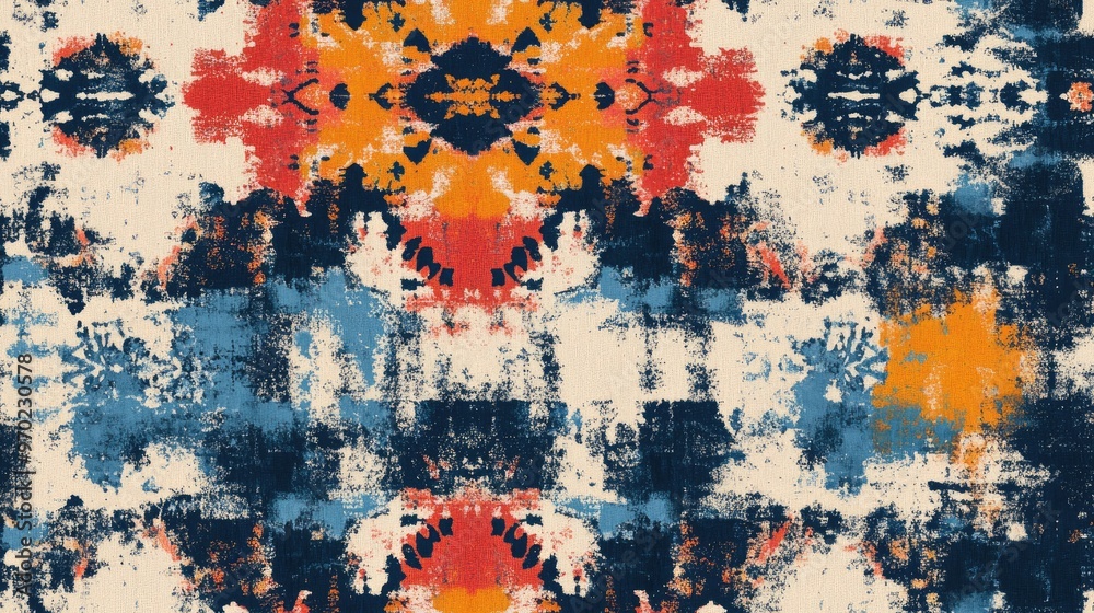 Repeating Geometric Design Ethnic Rug Tie Dye Fabric Print Ink Splash Artwork Ornamental Grunge Style Infinite Rough Tie Dye Pattern Seamless Geometric Motif Distressed Silk Spots Repeating Geometric Design Ethnic Rug Tie Dye Fabric Print Ink Splash Artwork Ornamental Grunge Style Infinite Rough Tie Dye Pattern Seamless Geometric Motif Distressed Silk Spots