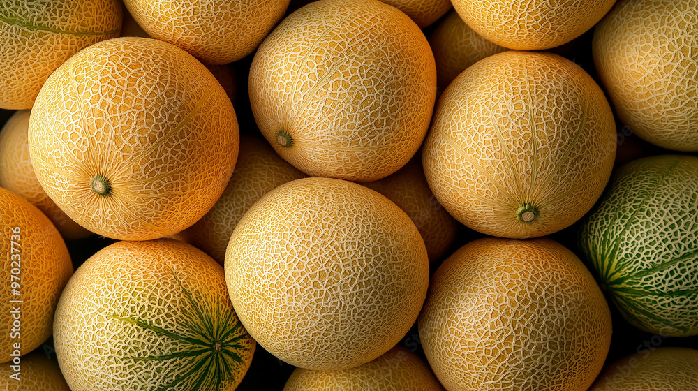 fresh cantaloups fruits as background fresh cantaloups fruits as background