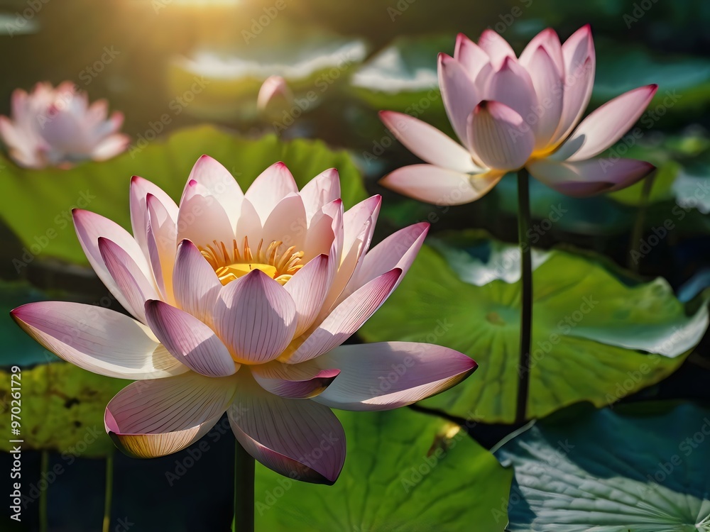 stunning close up photo of lotus flower during the day stunning close up photo of lotus flower during the day