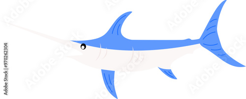 Illustration of a Swordfish