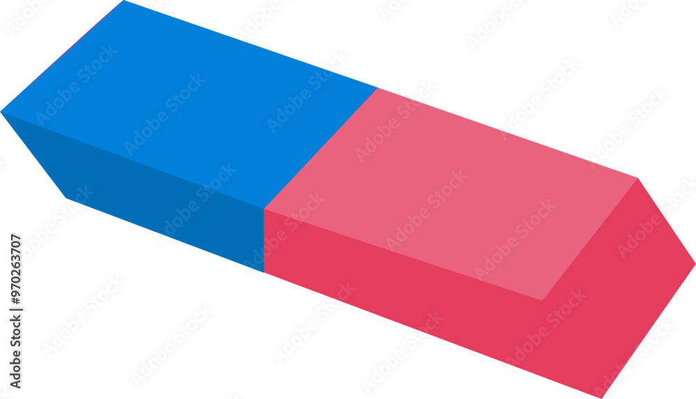 Eraser 3D Illustration Eraser 3D Illustration