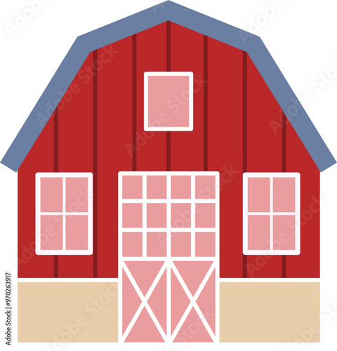 Cute barn farm house