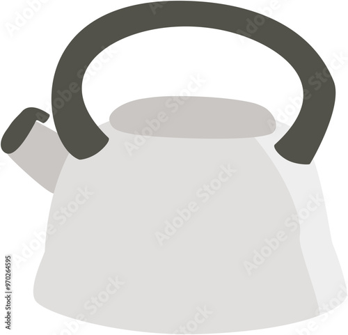 Kettle icon. Ceret illustration photo