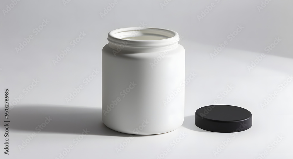 white plastic bottle white plastic bottle