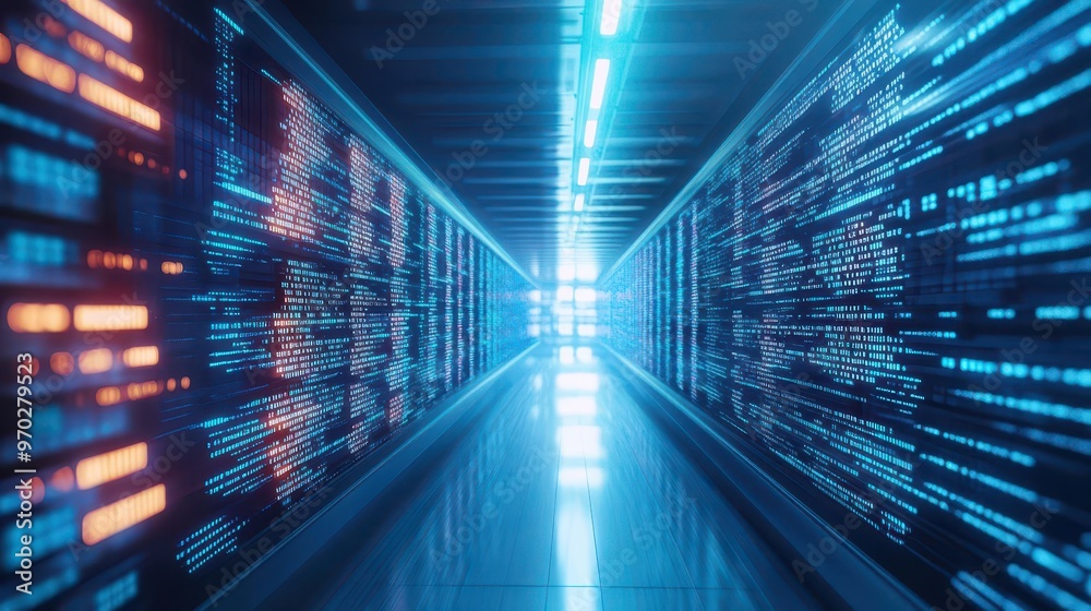 A futuristic stock exchange where data flows like water, representing the liquidity of digital assets A futuristic stock exchange where data flows like water, representing the liquidity of digital assets