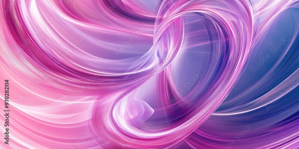 Abstract pink and purple swirls and loops form a dynamic and vibrant movement background Abstract pink and purple swirls and loops form a dynamic and vibrant movement background