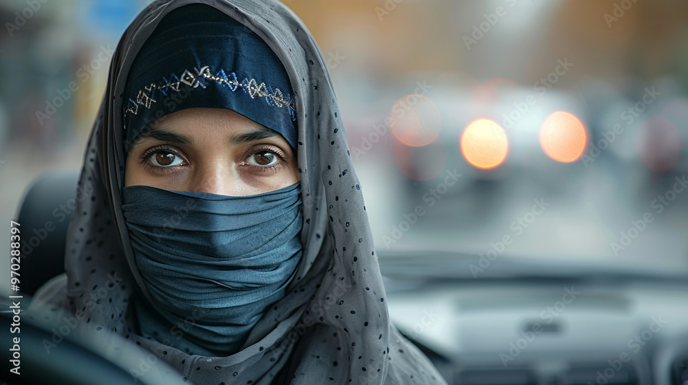 portrait of a person in a hood