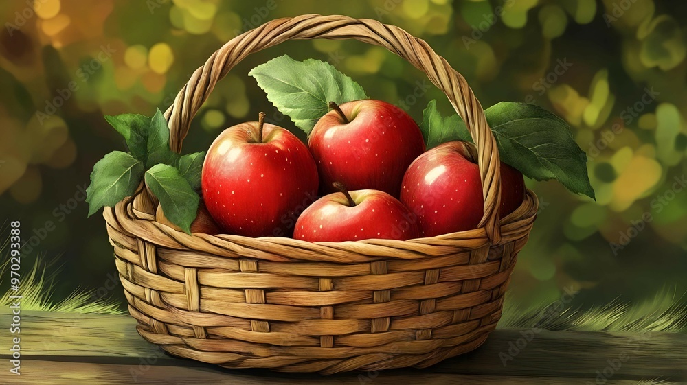 basket of apples
